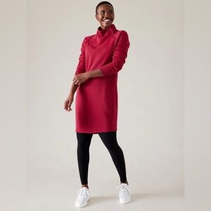 Athleta Cozy Karma Sweatshirt Dress